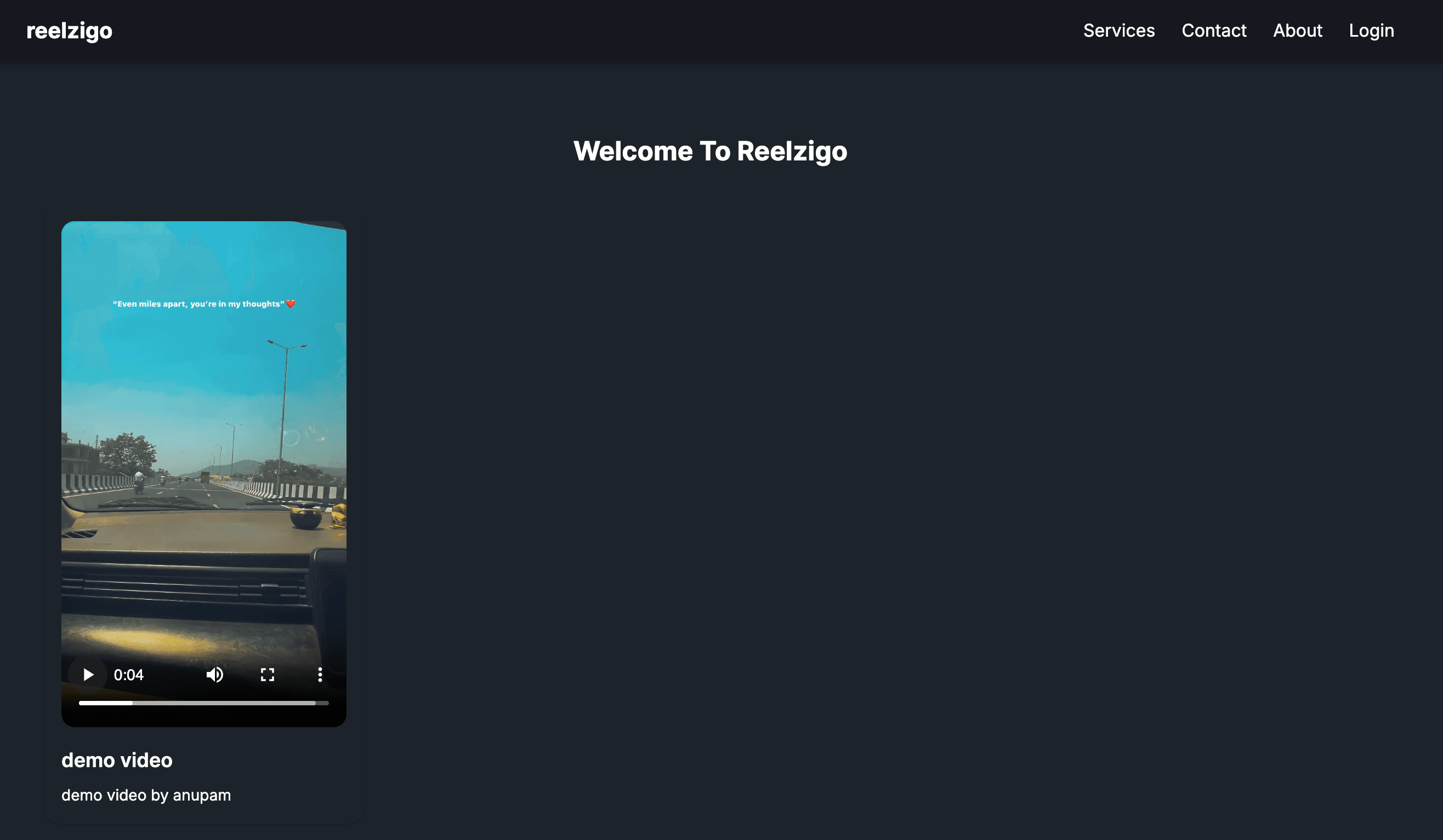 Reelzigo - Short Video Platform